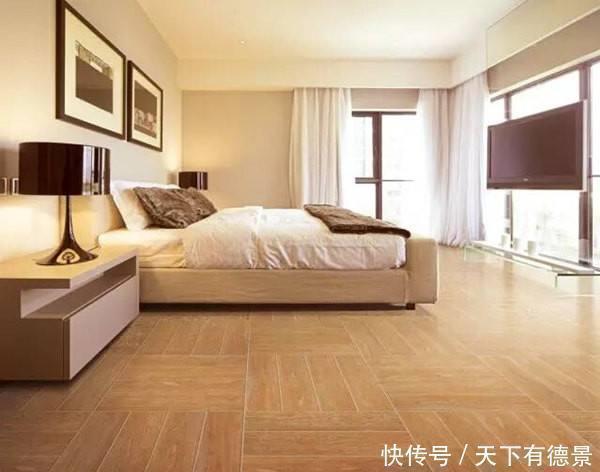 木纹砖|头一次见有人家里铺这种地板，不得不感叹聪明，省钱好用又耐用