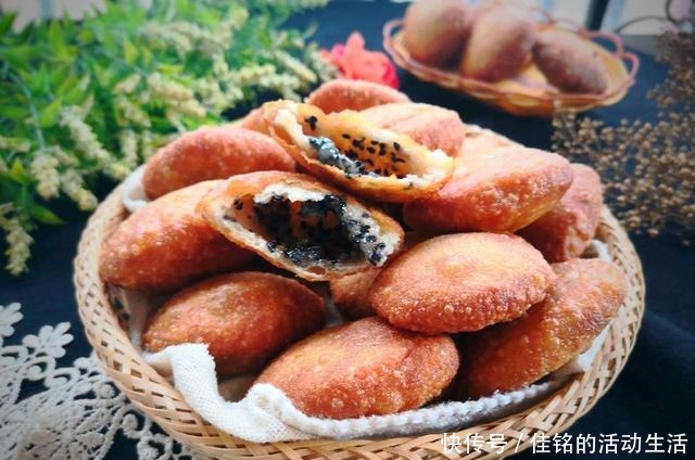 端午节快到了,炸糖糕掌握几个要点,不破皮不流糖,保证一次成功