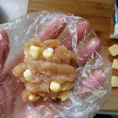 燕麦片|流心芝士玉米鸡肉燕麦球