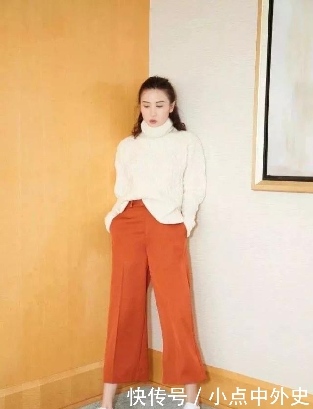 开春百搭又时髦的组合，怎么少得了毛衣+裤装！