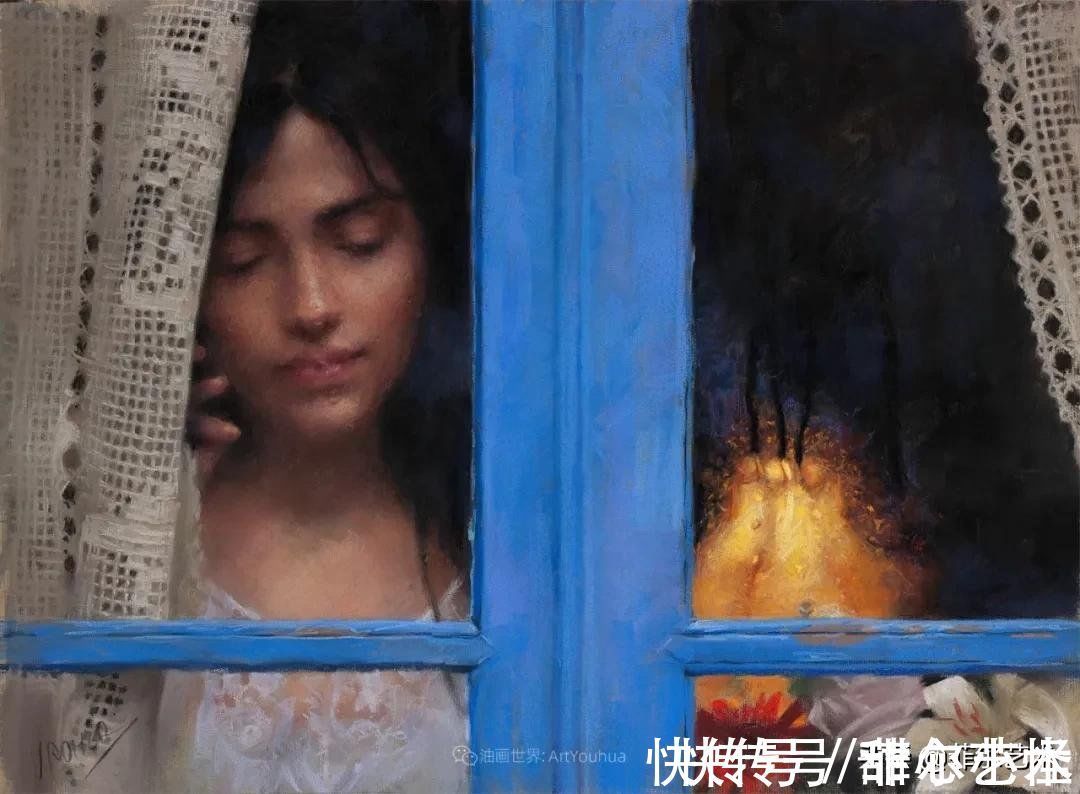 罗梅罗!婀娜多姿,美丽动人~西班牙画家维森特·罗梅罗·雷东多油画欣赏