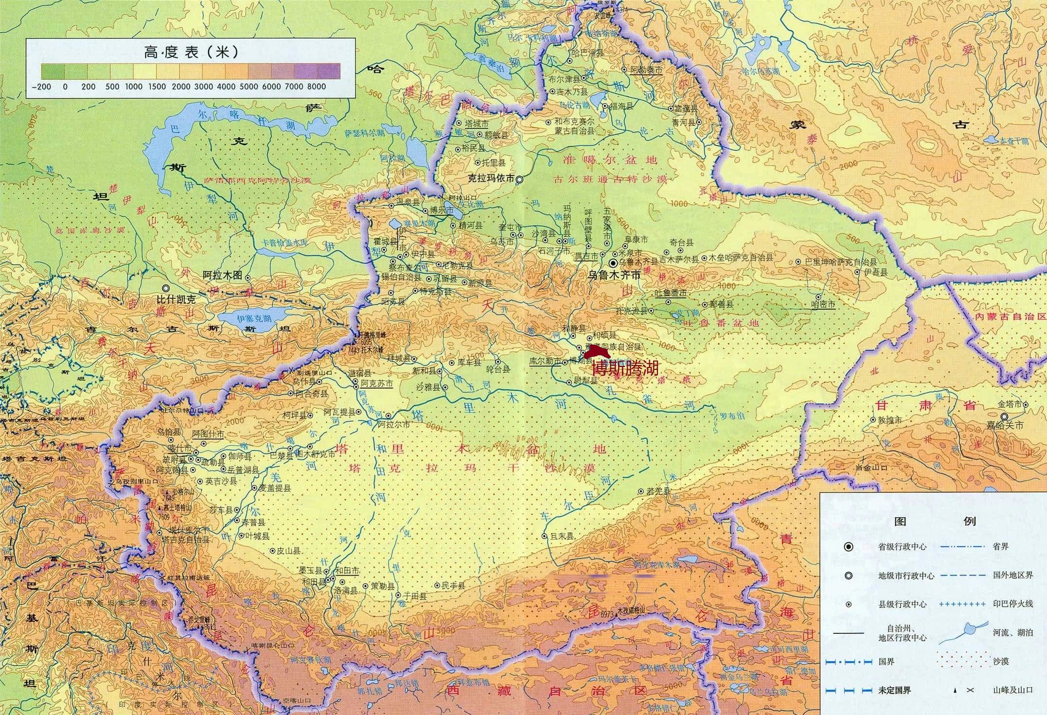 天山|博斯腾湖：中国最大的内陆淡水吞吐湖，也是新疆面积最大的湖泊