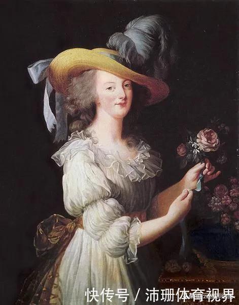 佛兰德&法国18世纪著名洛可可女画家维吉·勒布伦肖像作品欣赏