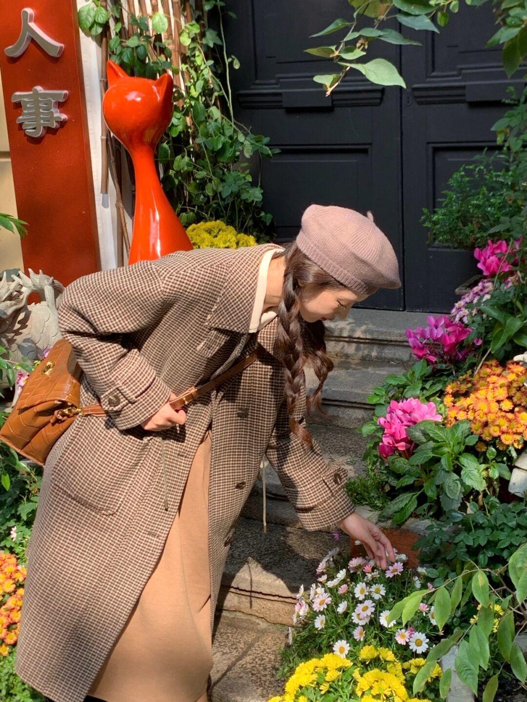 博主 羽绒服太显胖了,快来试试这些“大衣”,温柔保暖又有格调