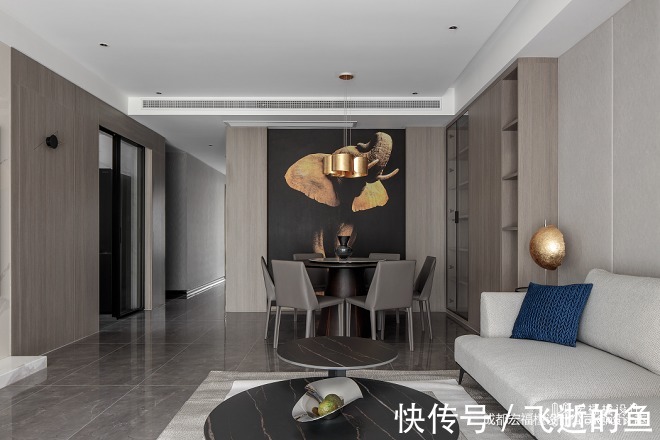 四居室|146平米四居室现代简约风