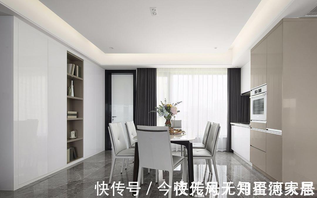 房子|200平的现代四居室,注重空间共享和沟通,打造极简的生活空间