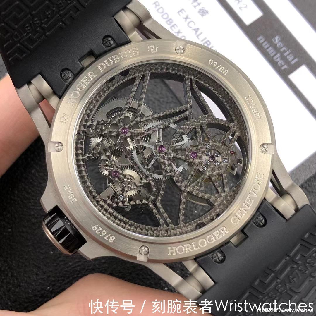 钛合金|BBR厂罗杰杜彼王者系列0545钛合金陀飞轮复刻表测评！