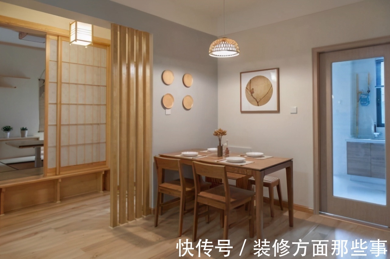 原木|91平简洁原木日式风二居室，简而精的住宅空间，温馨舒适