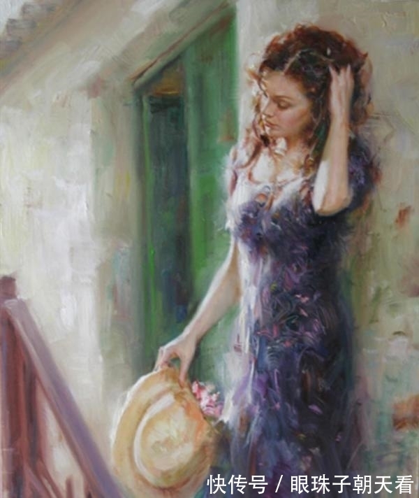 绘画|唯美惊艳,完美妙曼——令人内心悠然荡漾的美女画作