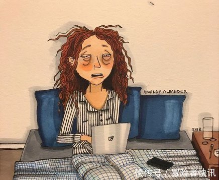 插画|14张关于女生的插画,每个女生都能在画中看到自己,极其真实