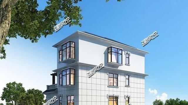 农村|占地120平的欧式别墅, 造型大气辉煌, 盖在农村没人敢说你土!