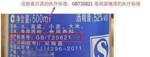 酒精|买白酒时,不论什么牌子,瓶身写有“这串代码”,都是酒精勾兑酒