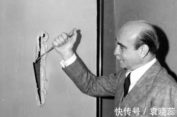 画布!欧洲一画家在油画布上划一道口子,便卖出1.85亿,他是怎么做到的