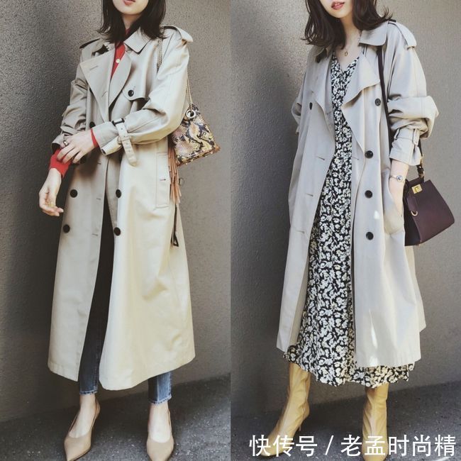 越简单越耐看，日本博主的早春基础款穿搭，大方得体有气质