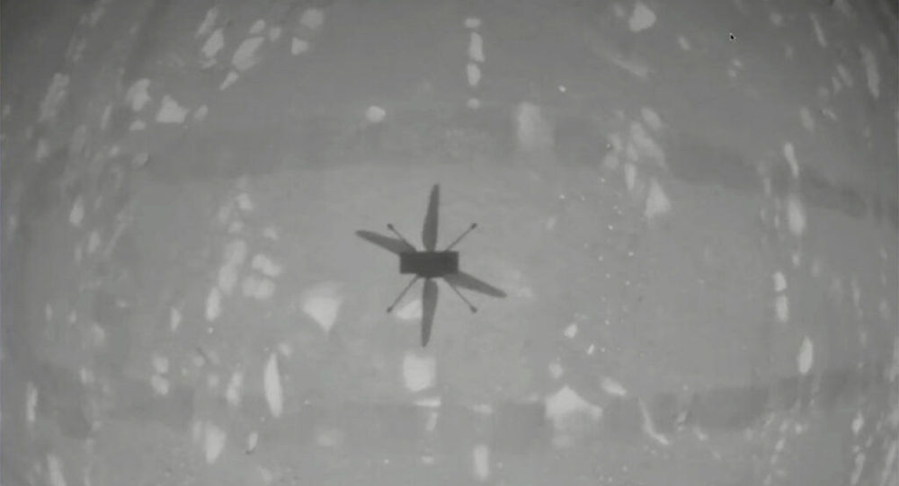 火星 美国Ingenuity直升机下周将在火星上完成第六次飞行