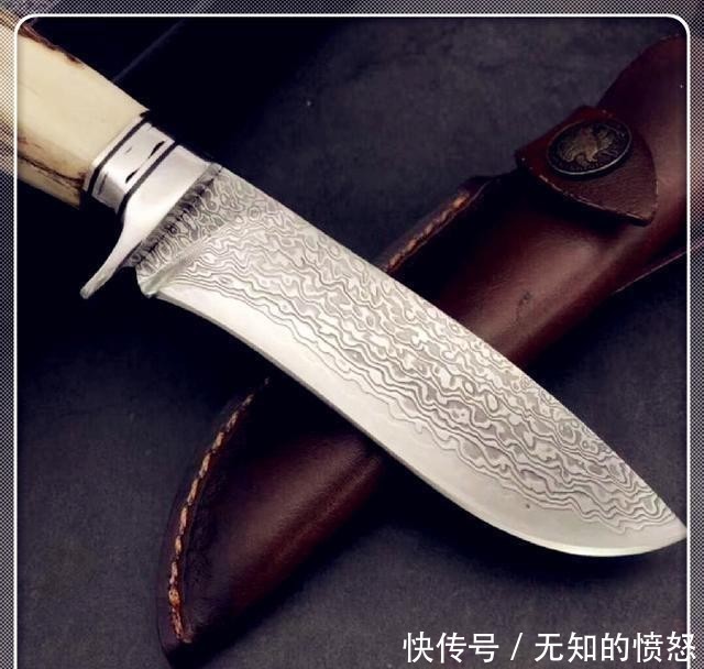 鉴赏|「鉴赏」追月鹿角大马士革猎刀