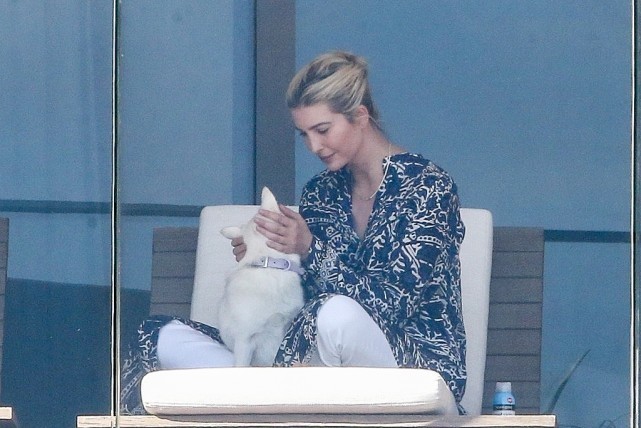 女性|伊万卡穿得真清凉, 腰上还有“漏洞”, 这气场不愧是特朗普的女儿