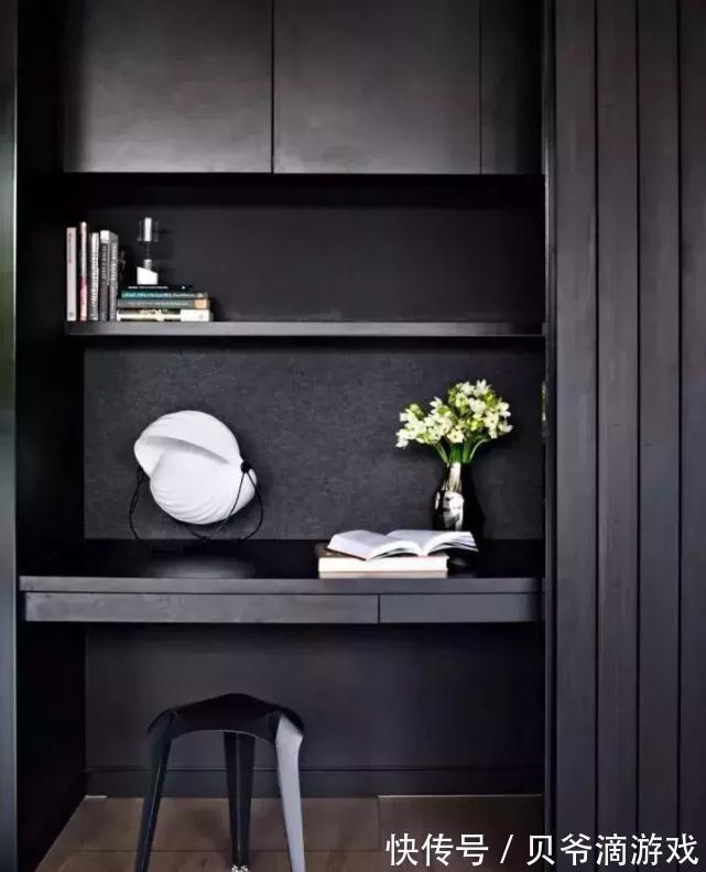 飘窗|不用专门预留书房了,这种卧室书房一体的设计最实用!