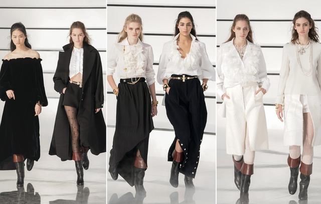 Chanel2020秋冬系列爱德华七世浪漫造型诠释优雅复古风