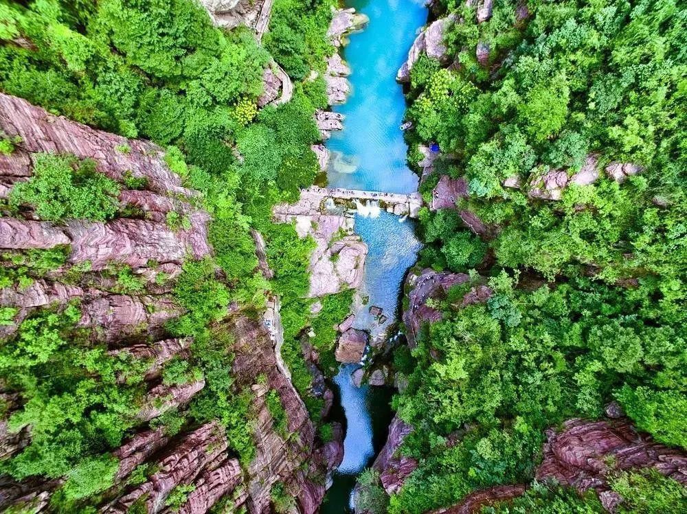 青龙峡|云台山年卡100元含景区交通赠青天河青龙峡峰林峡全年无限次游玩！