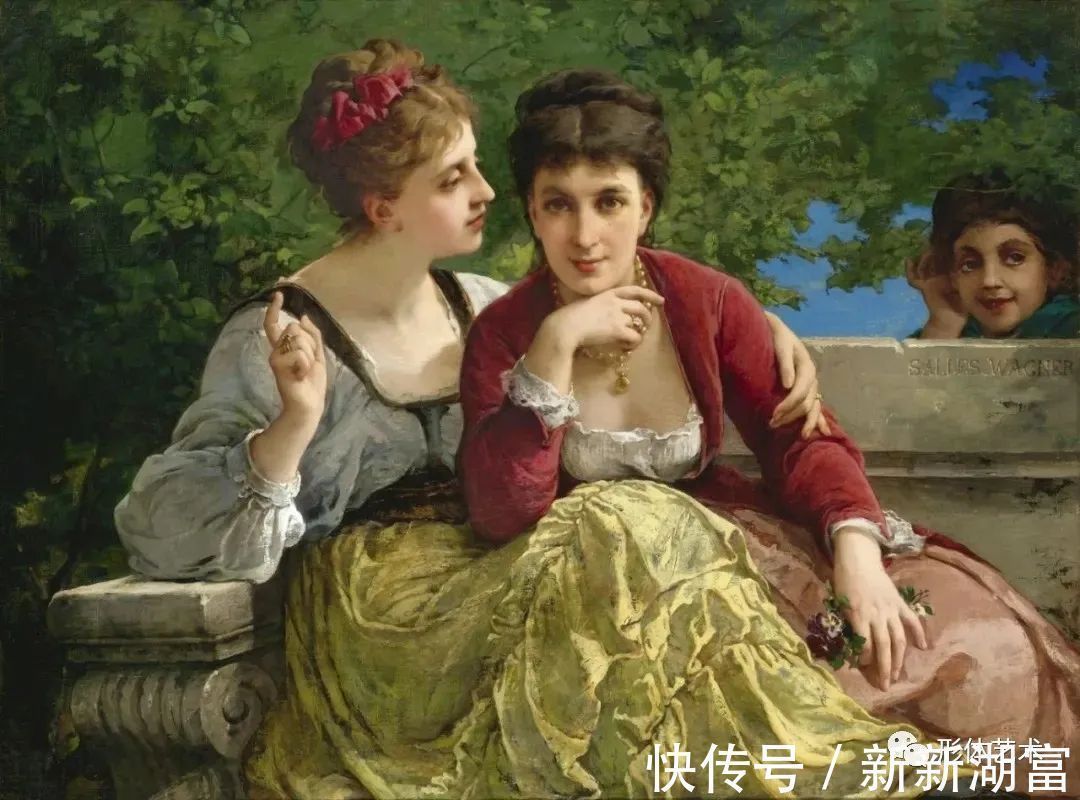 象征主义$马克斯·农嫩布鲁赫 的艺术作品,怎一个美字了得