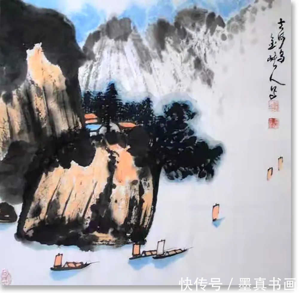 山水画|「刘天鹏」|丹青追梦 水墨本色-中国当代书画名家个人云展览