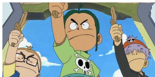 洋葱头|海贼王人物志：西罗布村的三个小机灵鬼，青椒头、洋葱头与萝卜头