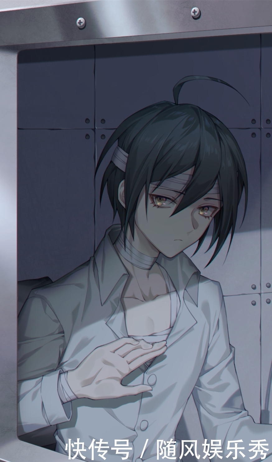 动漫壁纸|《弹丸论破》最原终一，全弹丸最受的人，没有之一，动漫壁纸分享