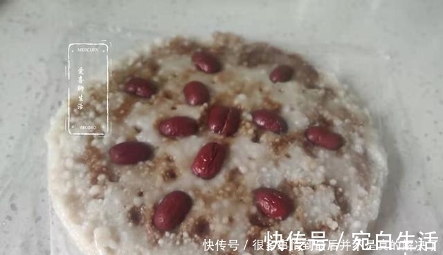 糯米|两勺糯米粉一把大红枣,做出夹心枣泥糕,香甜软糯,比面包还好吃