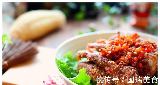 小炒|美食推荐蒜汁五香猪肝、椒盐排骨、渔乡小炒的做法