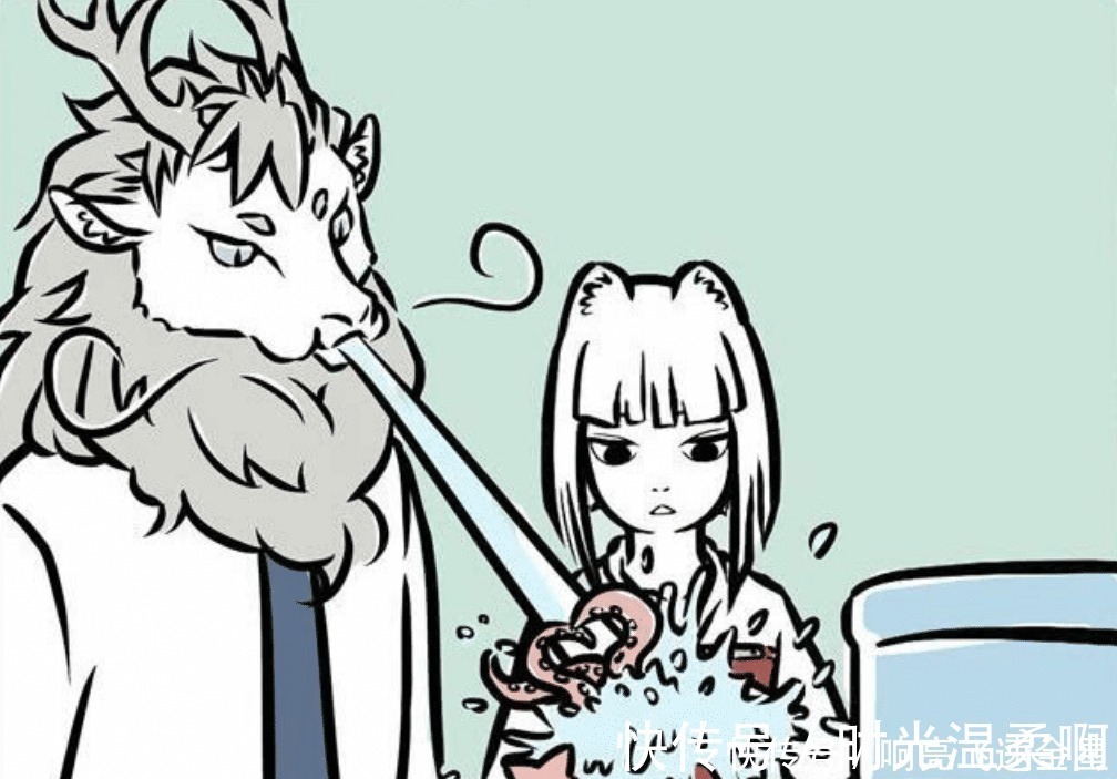 饮用水|非人哉烈烈开发用水新方法，九月看到后服软了我认输！