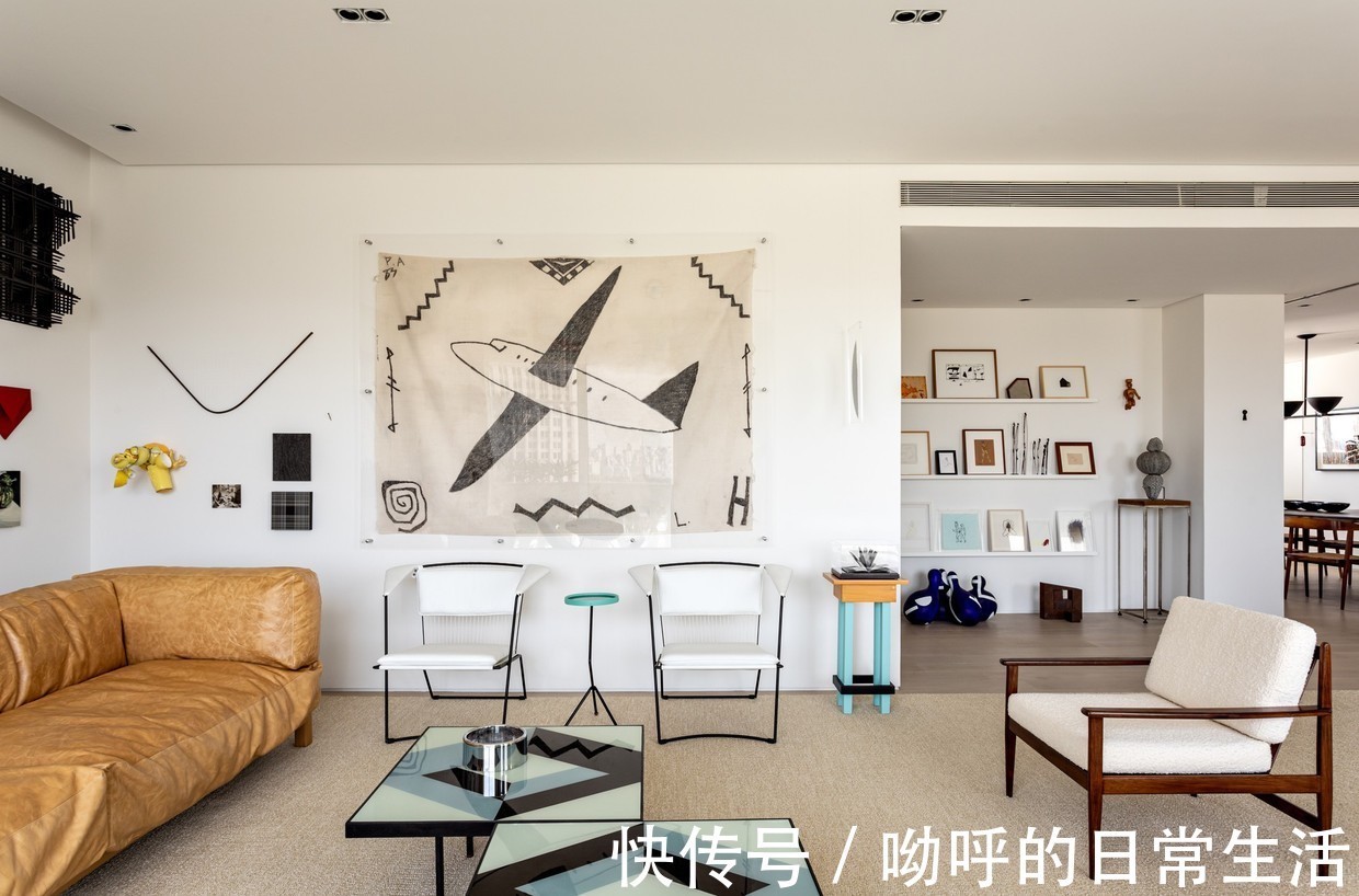 艺术品|满墙的艺术公寓,无法复制的风格