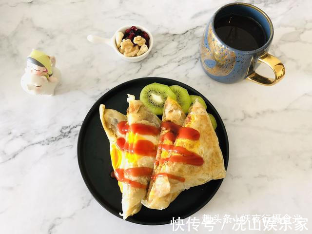 番茄沙司|上班族没时间做早餐试试这种懒人早餐三明治，简单好吃还管饱