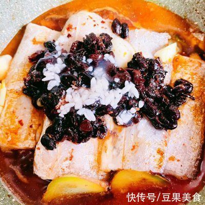 #鲜到鲜得，月满中秋，沉鱼落宴#落宴鱼蒜头大酱酿鱼香