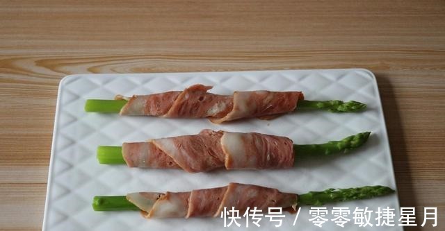 美味|芥末培根卷芦笋,营养充足,美味健康!