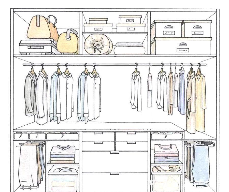 装修|卧室别再做定制衣柜了,砌个墙这样装修,能省好几千