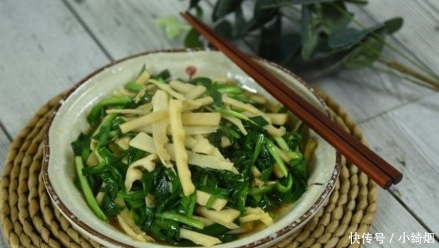  这菜到夏天不好吃，但它刮油最厉害，吃一口相当于吃10个苹果