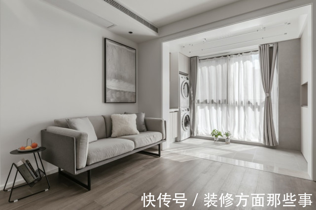 阳台上|97平北欧风设计，书房榻榻米合二为一太实用了