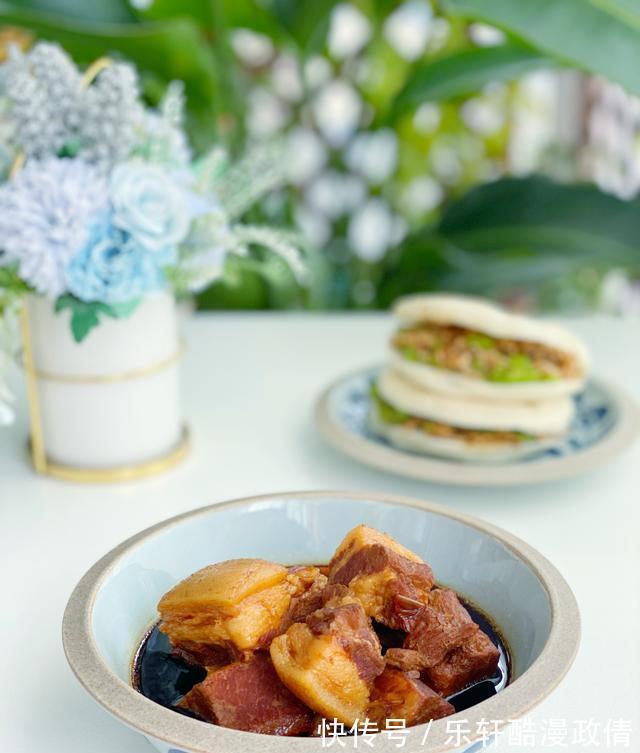 卤五花肉的家常做法，猪皮入口即化肥而不腻，用来做肉夹馍太香了