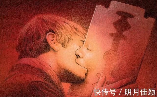 两只小鸟|10幅生动的插画,描绘出现实真面目,第10幅竟然画了个女鬼