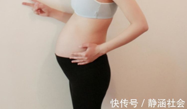 肚子|准妈妈肚皮被“盯上了”,孕肚的几个特点,跟胎宝性别有关吗?
