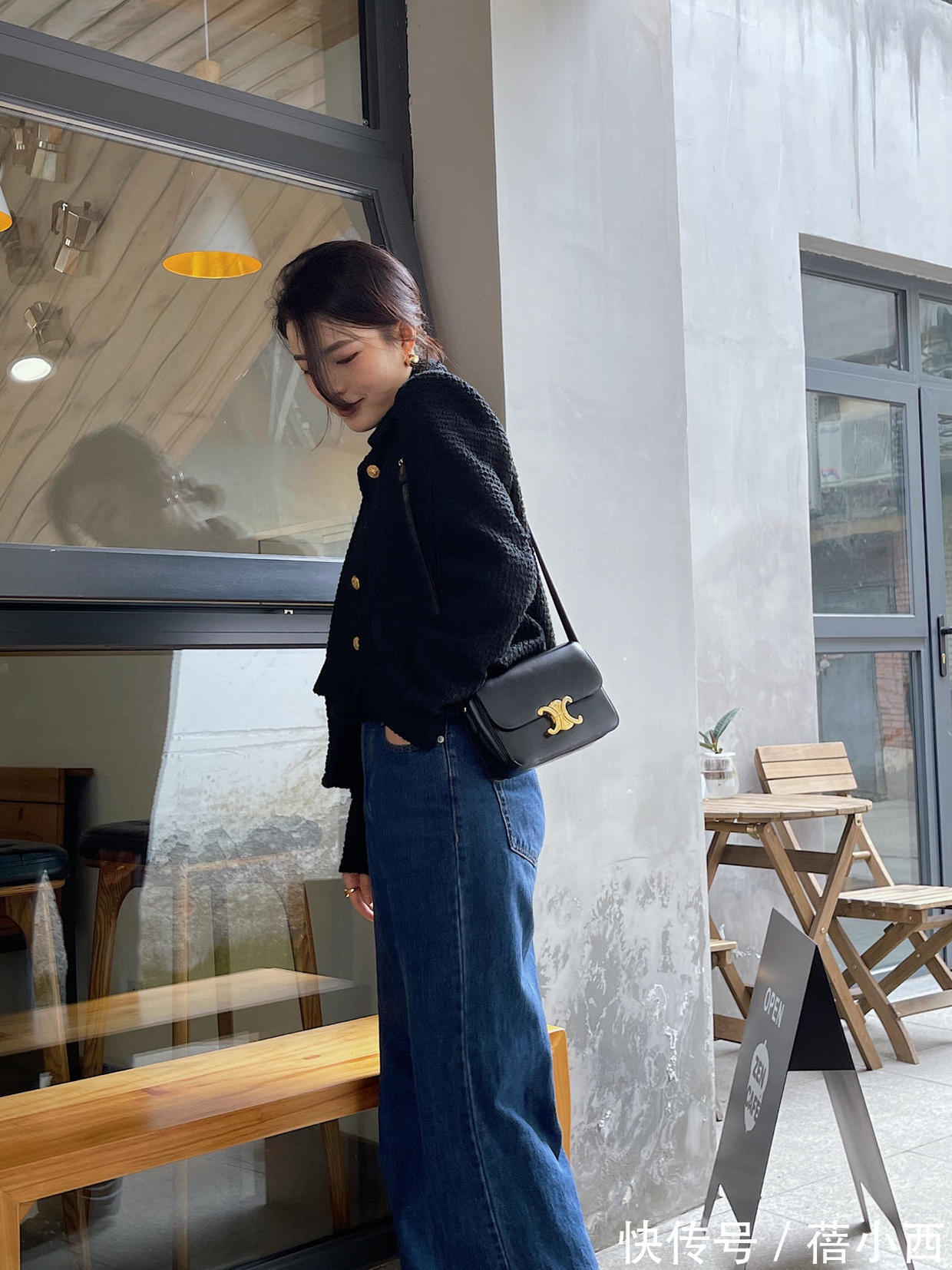 半身裙 “短外套”是优雅女人的穿搭必备,配半身裙、裤子都自带高级感