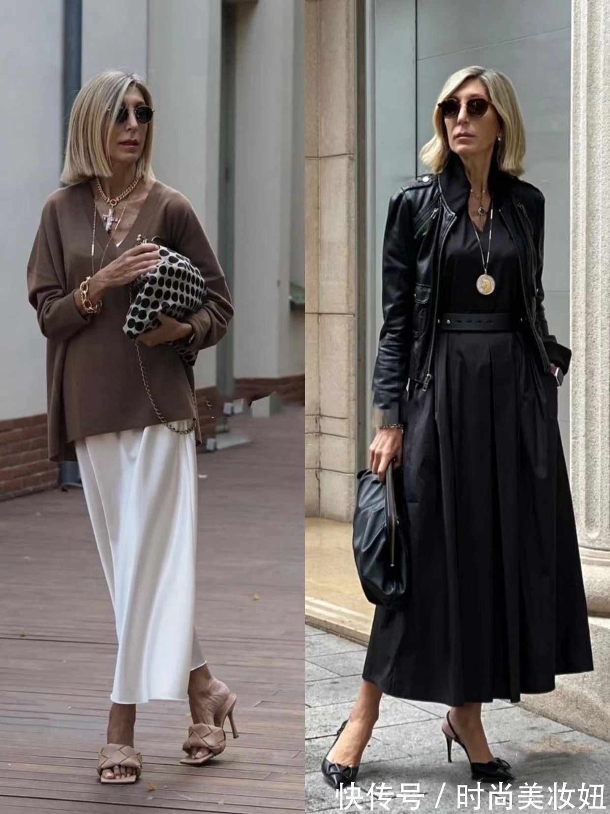 利落感|见过世面的女人,年纪越大穿得越高级精致,看50岁的她就知道