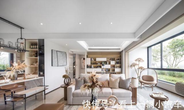 厨余处理器|77平简约小户型房子朴素布置,有一种贴近生活的人文气息