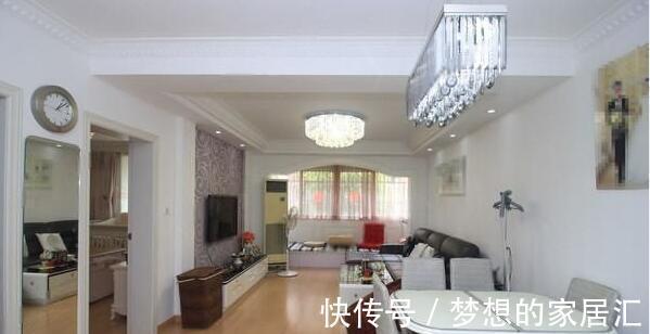 大衣柜|晒晒婆婆装修的新房,前后只花了6万,不过客厅空调太掉档次了!