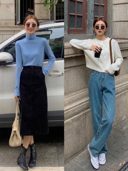 早春毛衣怎么穿？多种时髦的搭配方式供你选择，简约优雅还高级！