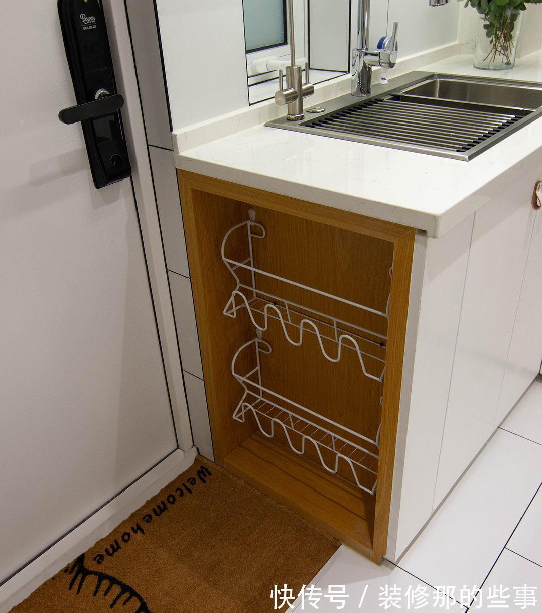 台面|她家的改造真“绝了”,仅60㎡却有超强收纳,每寸面积都用到点上