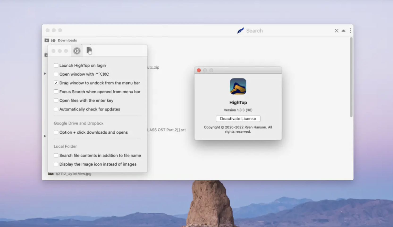 HighTop for Mac v1.3.4 快速搜索文件与浏览访问-下载否