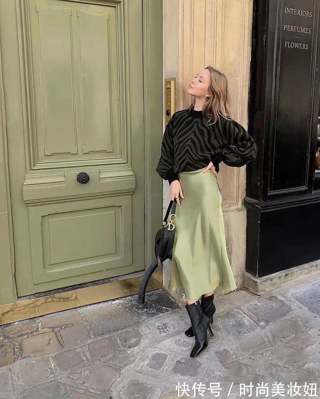 针织|一看就很“贵气”的女生,学会法式优雅穿搭,高级又洋气