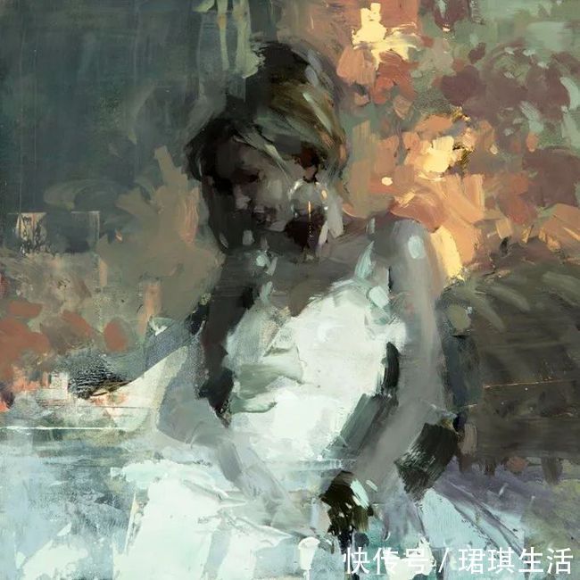 艺术家$艺术家杰里米·曼恩的油画,颜色既生动又大气!